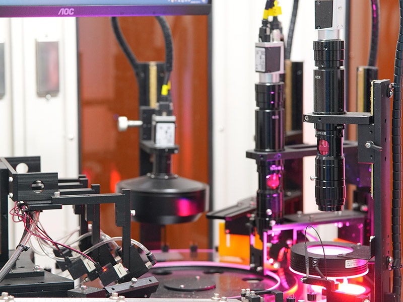 Piezo element frequency response testing